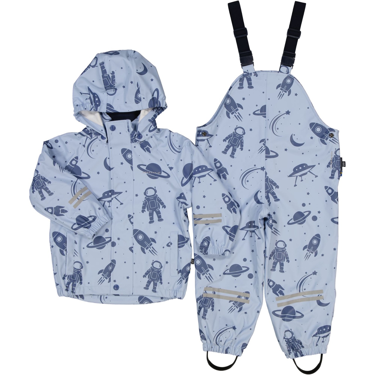 Rain set fleece Blue Astro 10 98/104