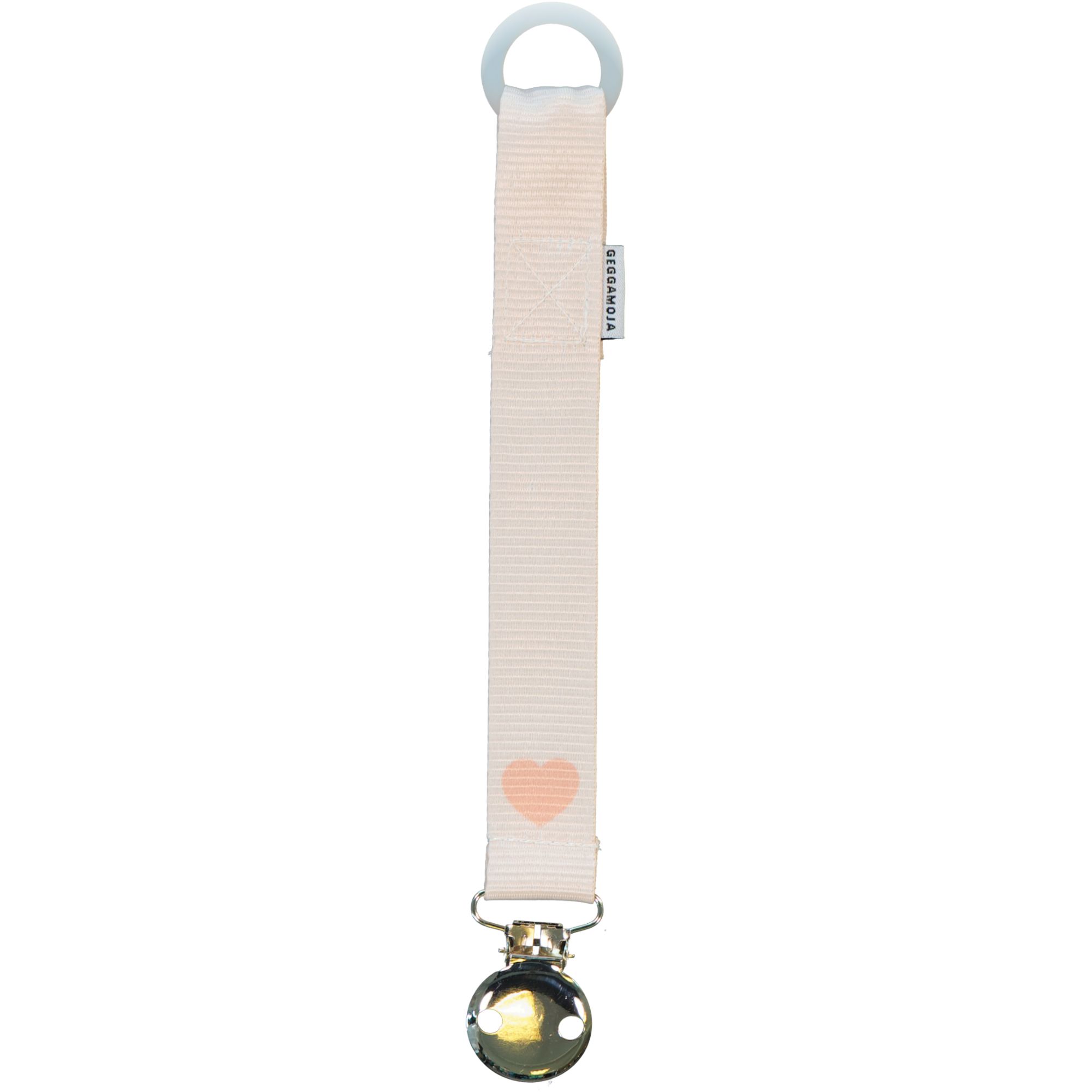 Pacifier Holder Pink Heart