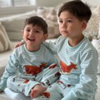 Mama Muh Zweiteiliger Pyjama Mint