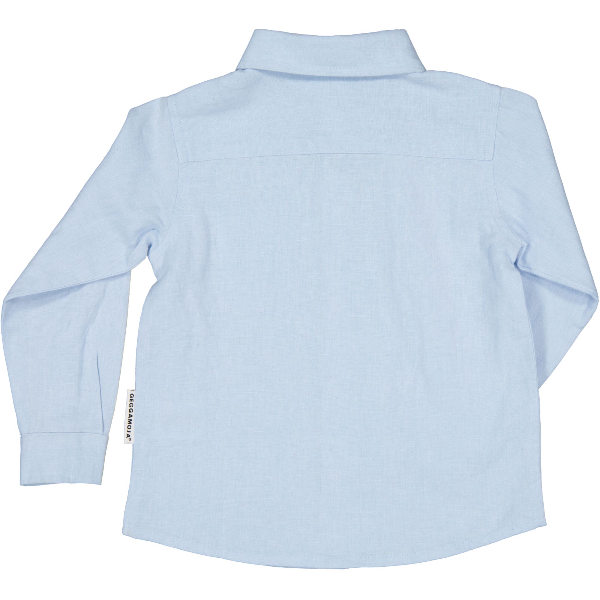 Linen shirt L.S Light blue