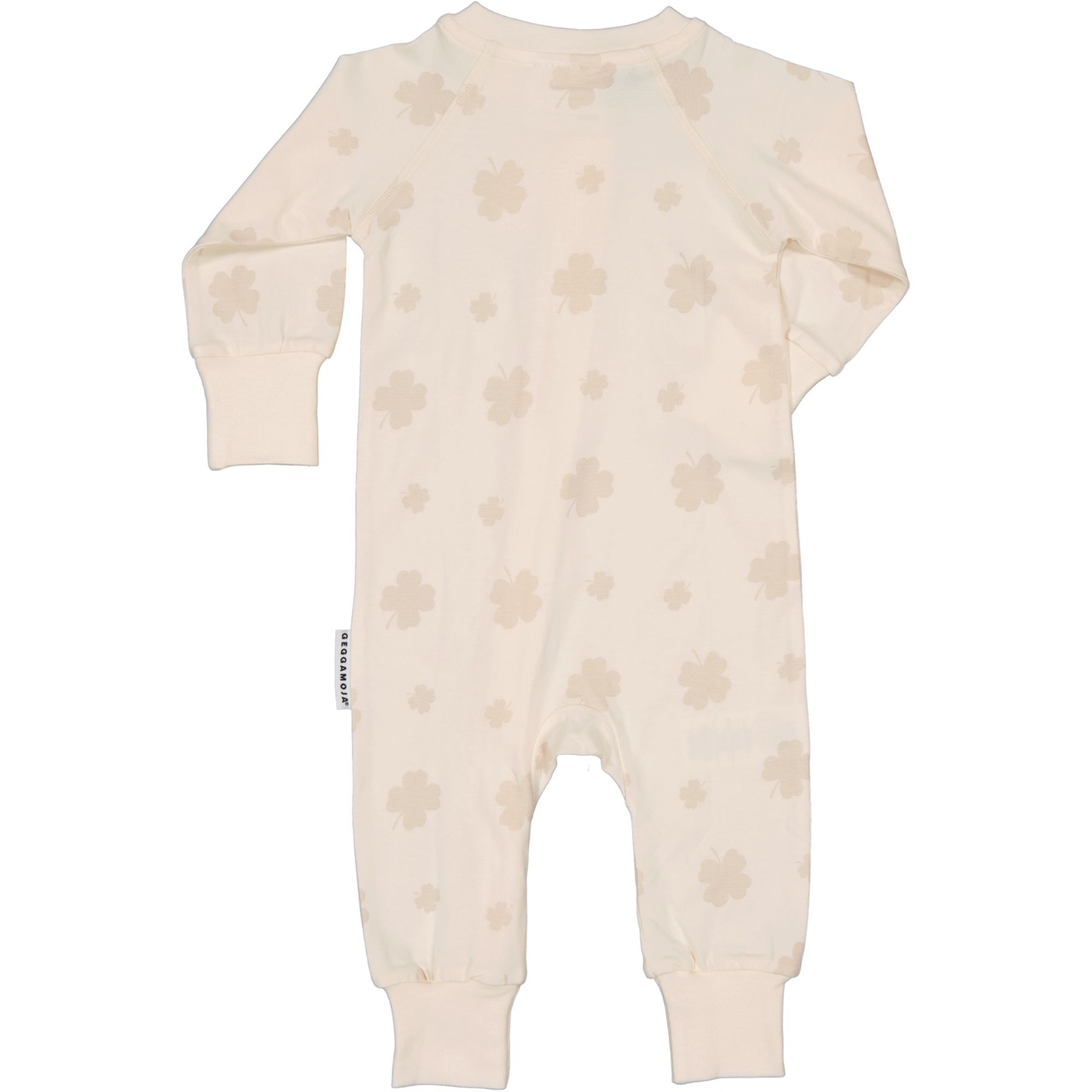 Bamboo two way zip pyjamas Beige clover 62/68