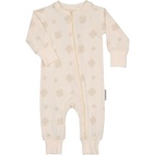 Bamboo two way zip pyjamas Beige clover 62/68