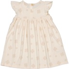 Bamboo Flounce dress Beige clover 146/152