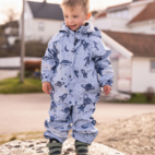 Rain set fleece Blue Astro 10 98/104