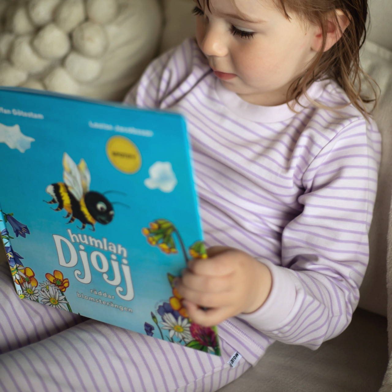 Zweiteiliger Pyjama Lila 74/80