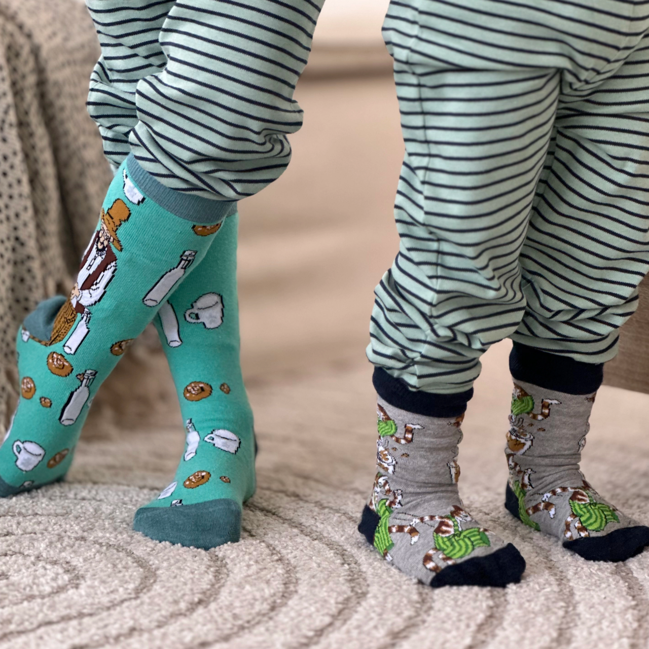 Socken 2er-Pack Pettersson und Findus 19-21