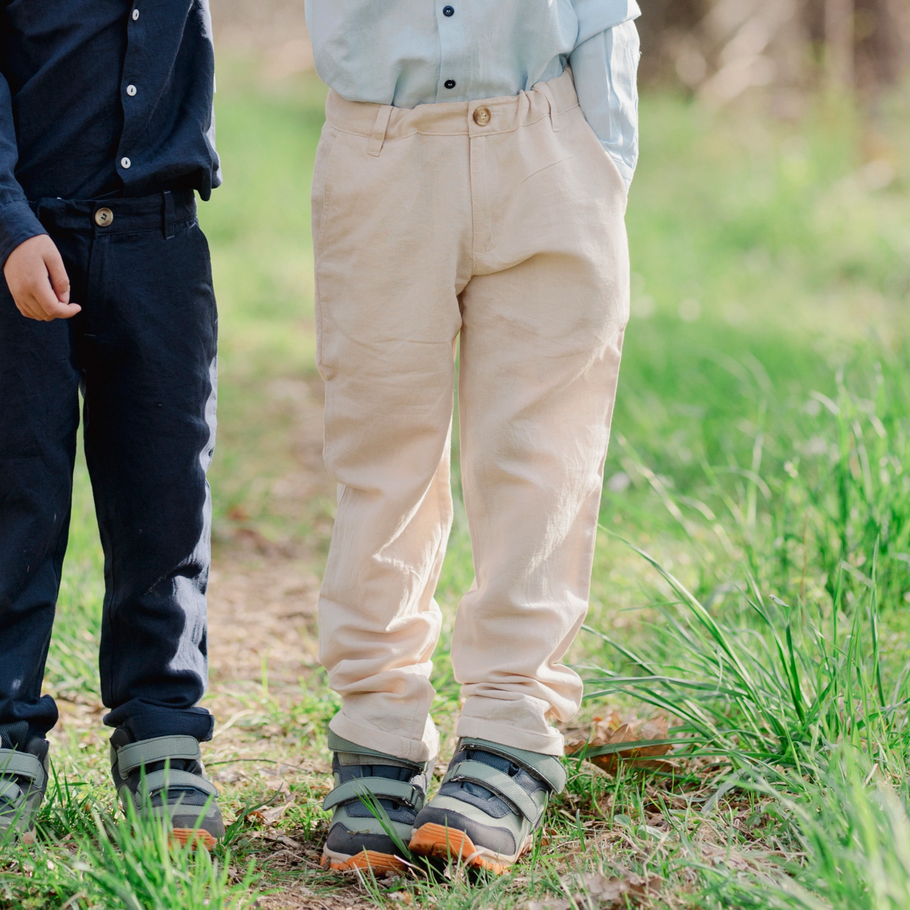 Linen pants Nature  134/140