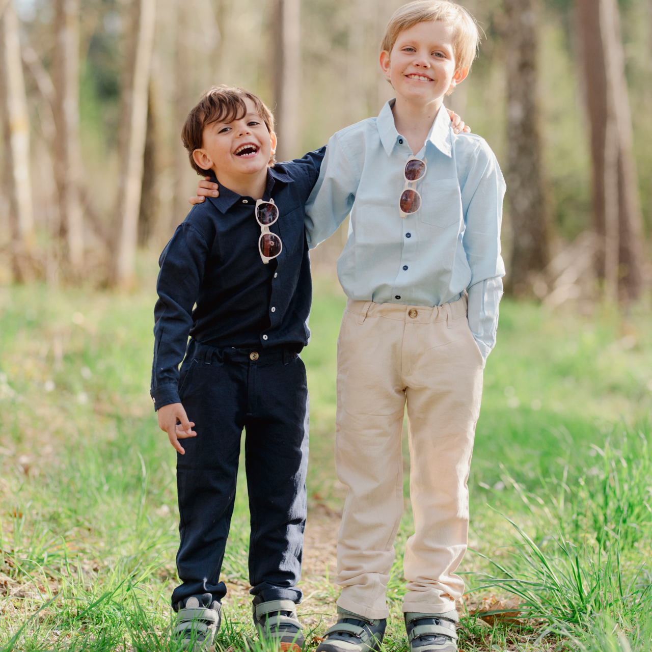 Linen pants Nature  134/140