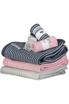 Cuddly blanket Classic Light grey stripe 41 One Size