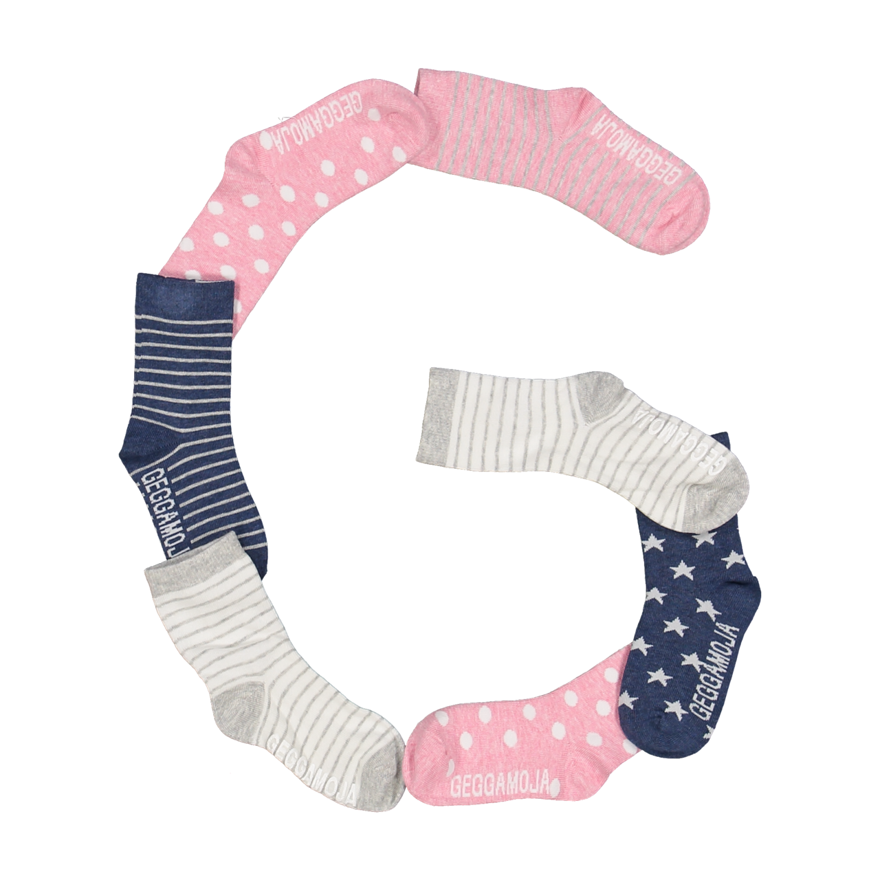 Antislip Sock Classic 2-Pack Light grey solid