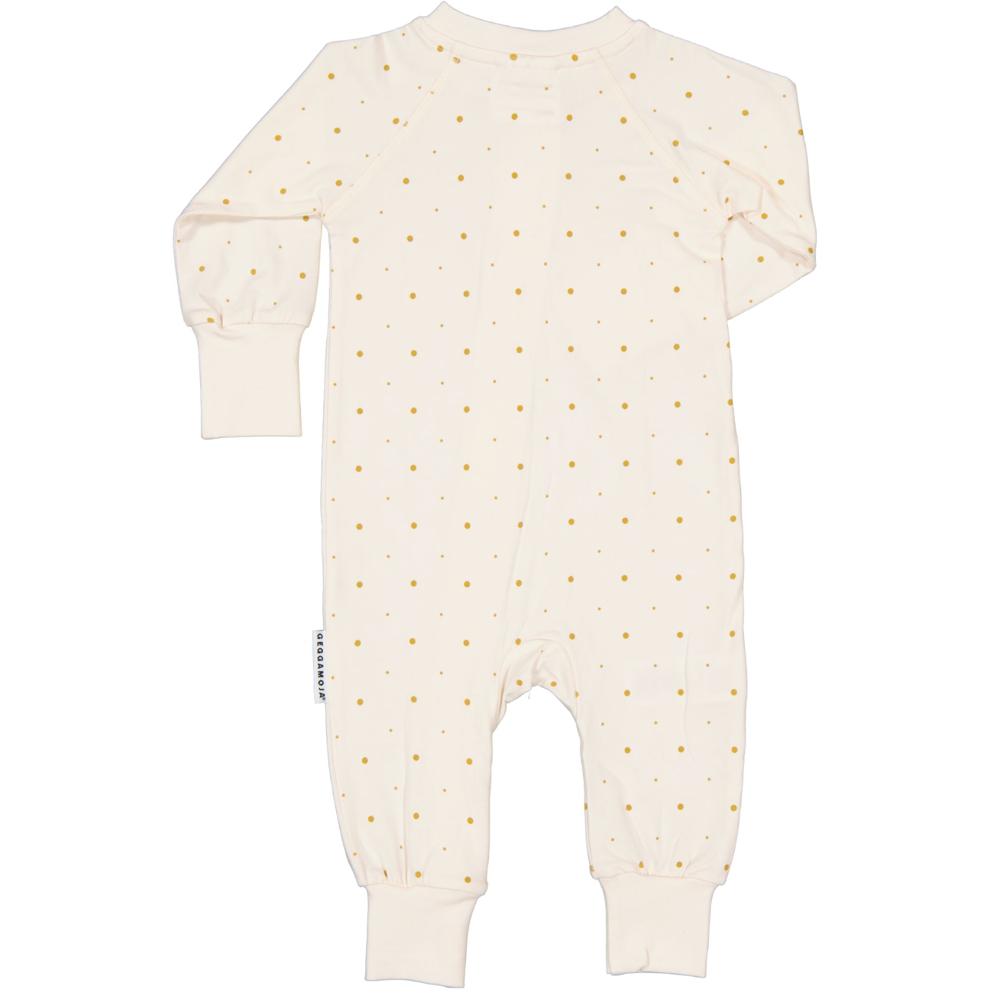 Bamboo two way zip pyjamas Golden dots
