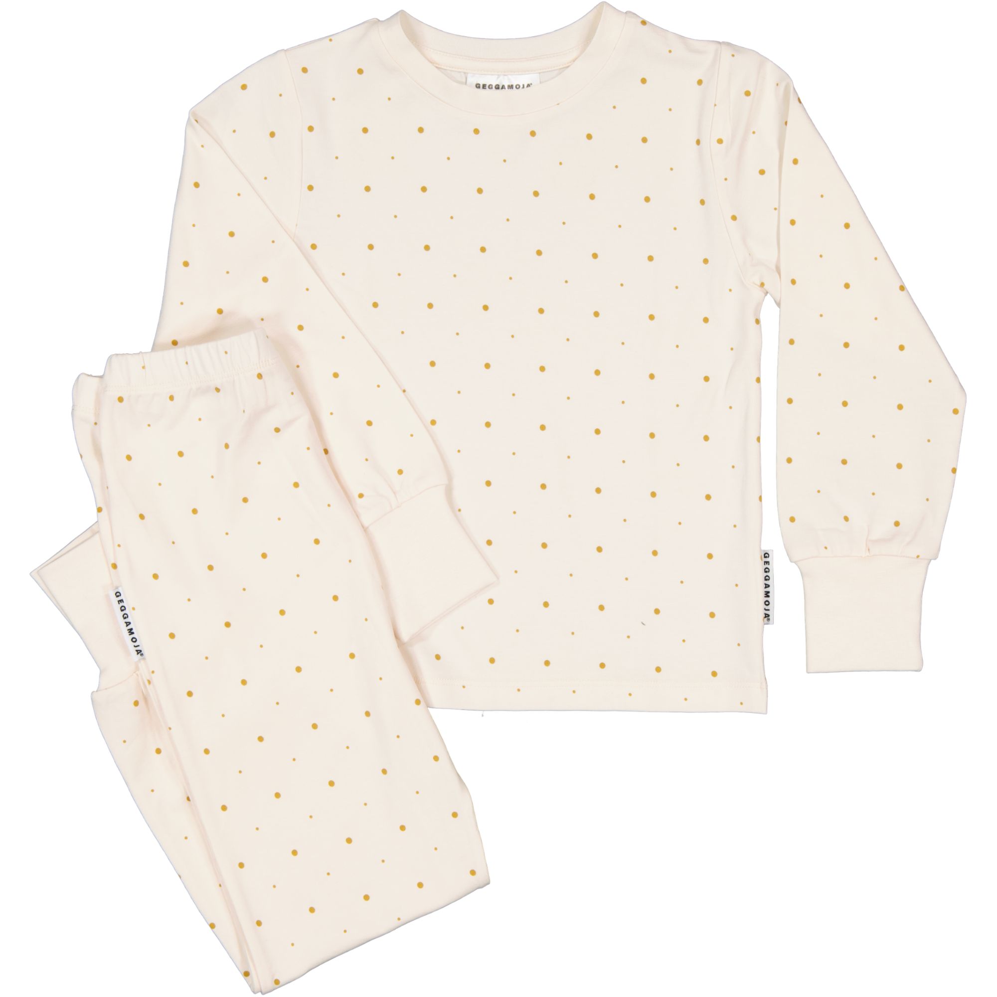 Bamboo two piece pyjamas Golden dots