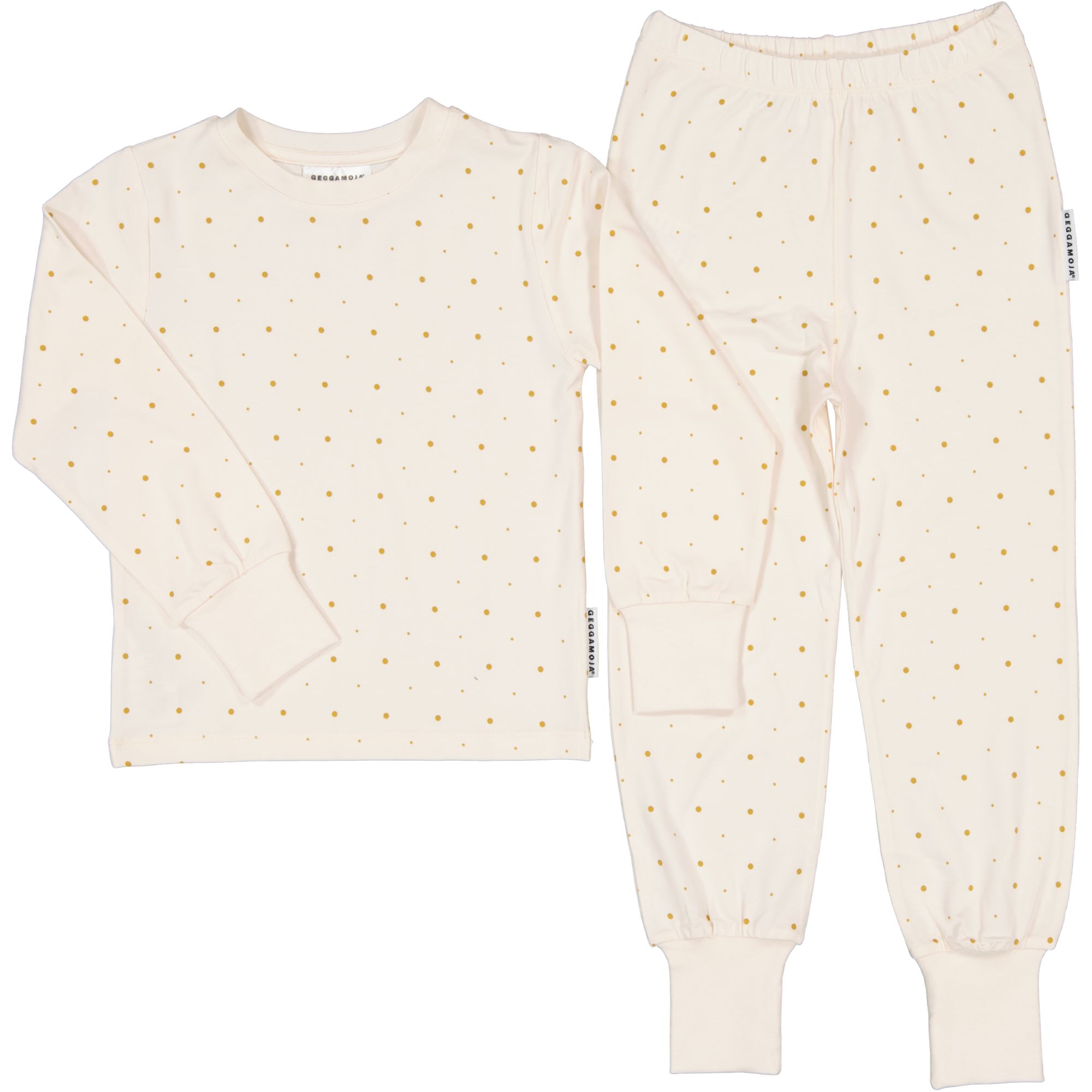 Bamboo two piece pyjamas Golden dots