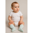 Socken Zwei-Pack Grau/Grün