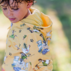 Pettson ja Findus Jumpsuit Kollane 74/80