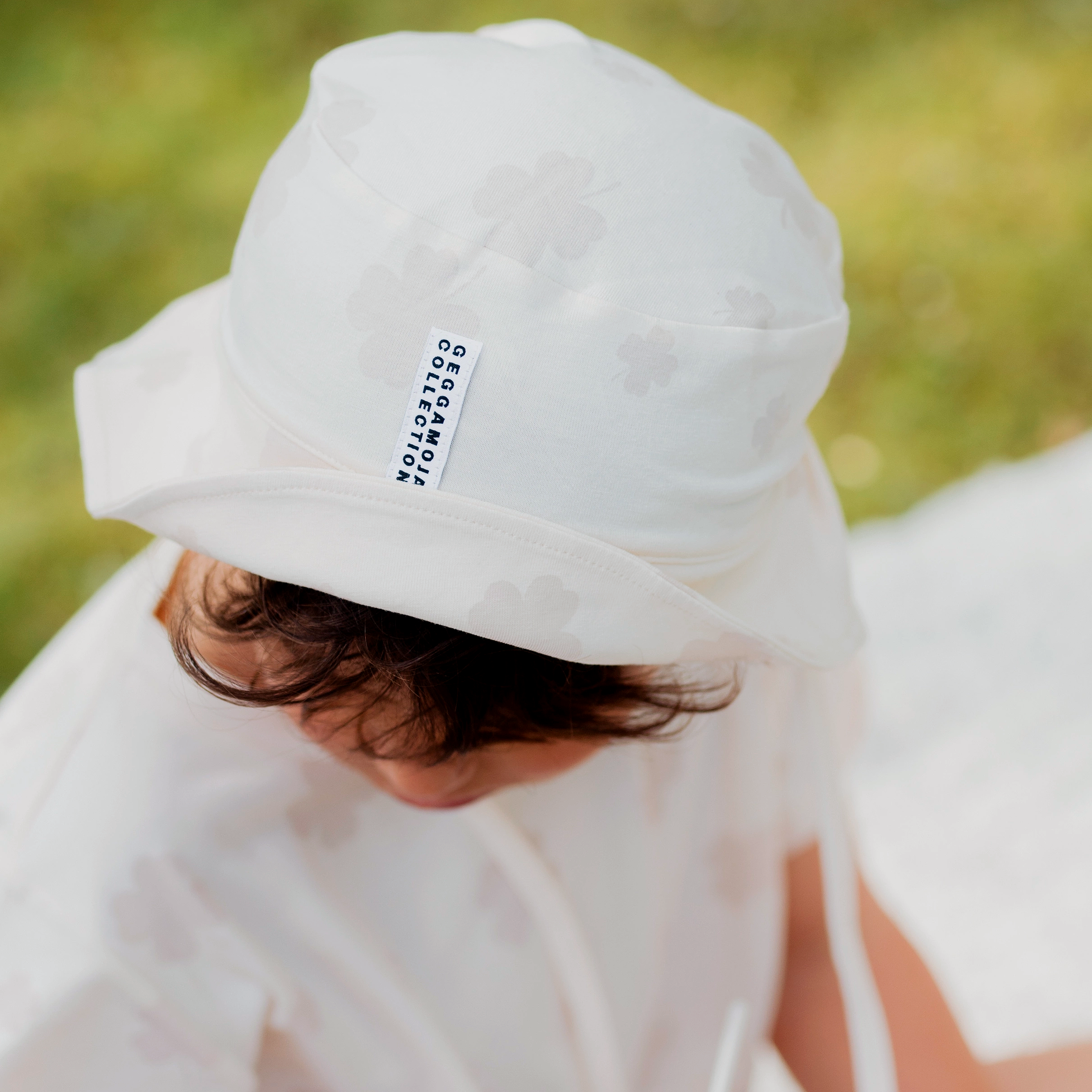 Bambusolhatt Kleeblatt Beige