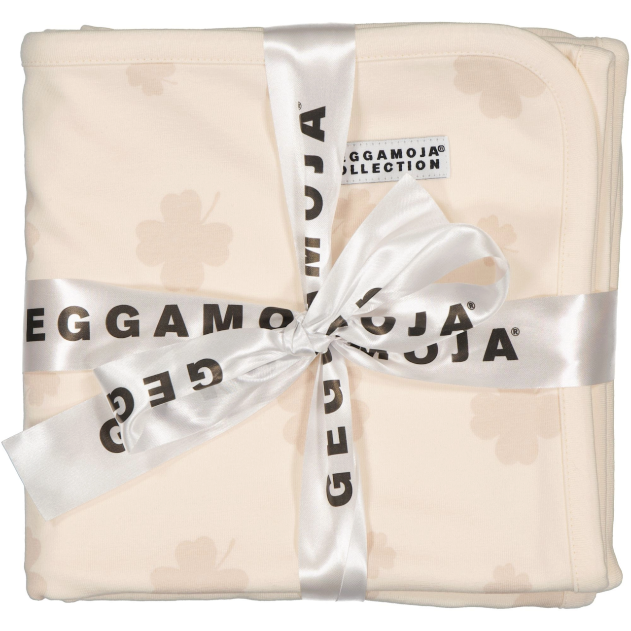 Bamboo Baby blanket Beige clover