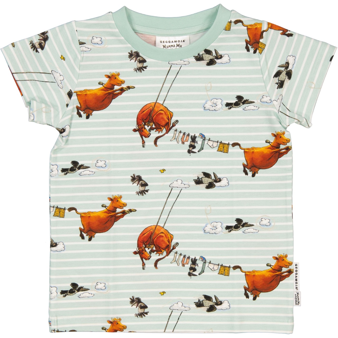 Mamma Mu T-shirt Mint  86/92
