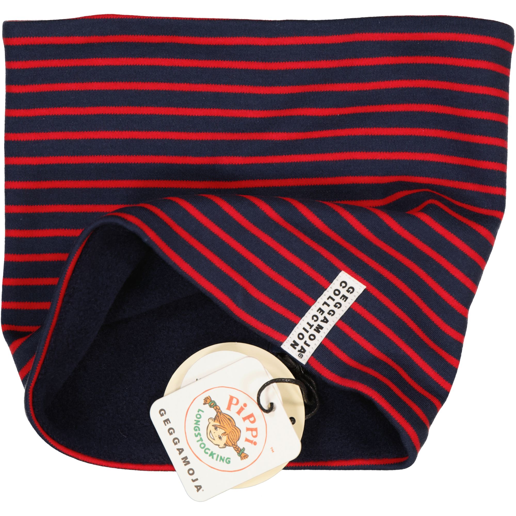 Tube fleece Pippi Långstrump Röd
