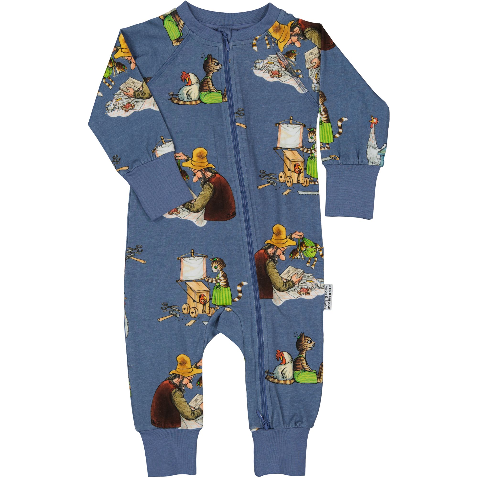 Pyjamas Pettson och Findus Blå