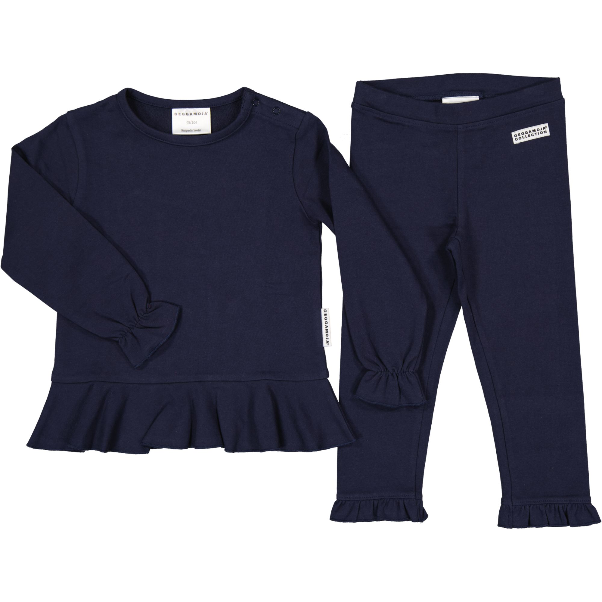 Tröja med leggings Marinblå