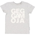 Geggamoja T-shirt Grå melange 05 74/80