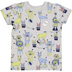Bamboo T-shirt Grey Circus