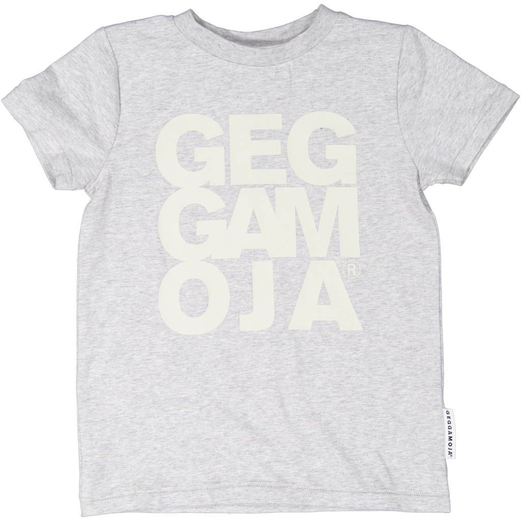 Geggamoja T-Shirt Grå 134/140