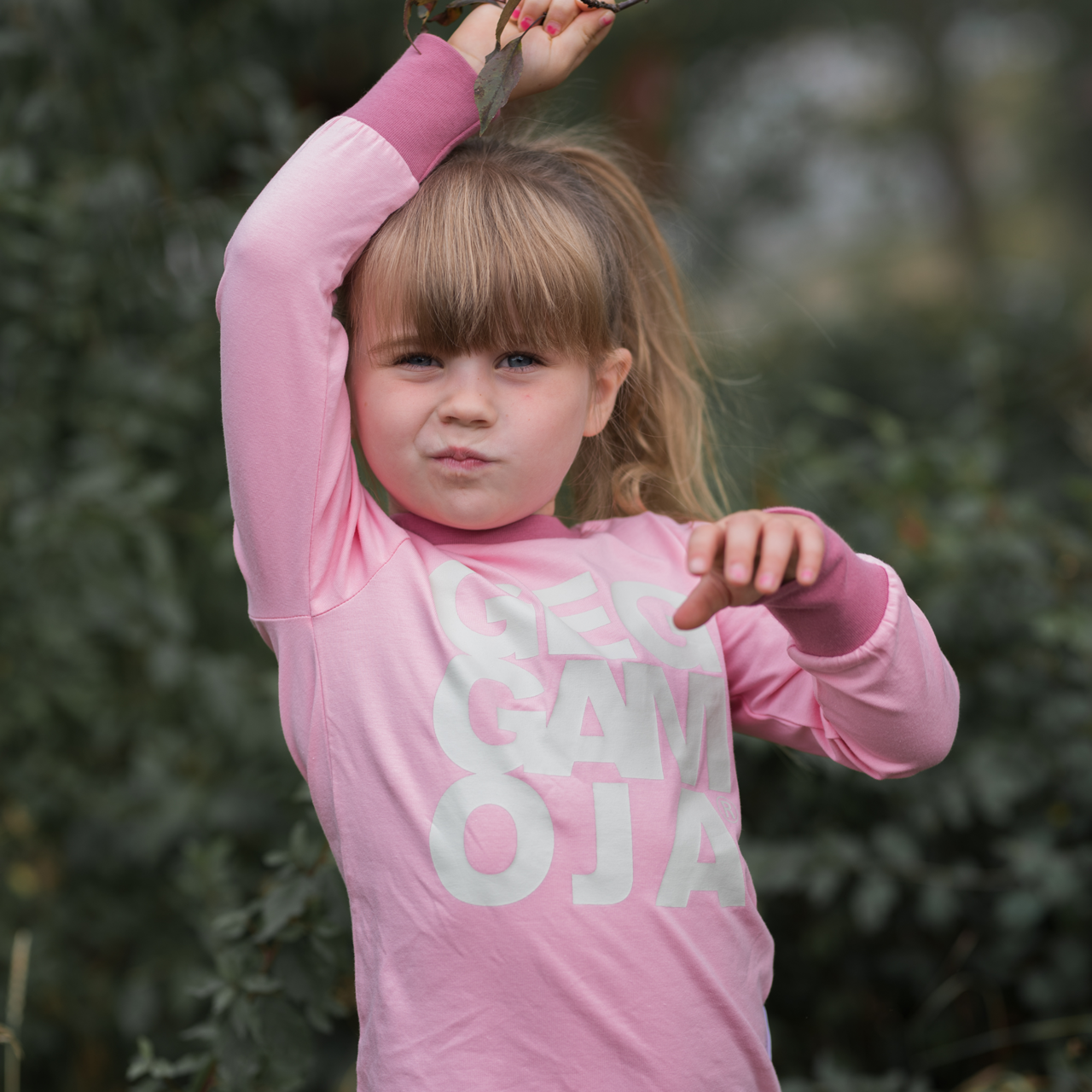 Geggamoja Långärmad T-Shirt Rosa 74/80