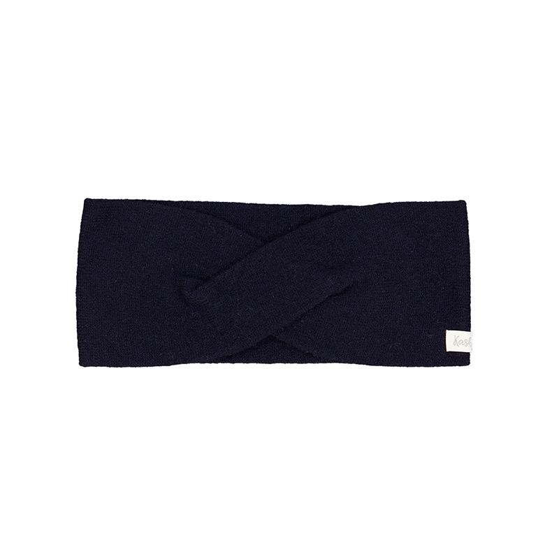 Kashmini Headband Baby 0-12 m laivastonsininen