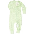 Tvåvägs-zip Bambu Pyjamas Mint Moln