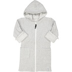 Kids- Bathrobe Classic Light grey stripe 98/104