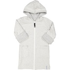 Kids- Bathrobe Classic Light grey stripe 98/104