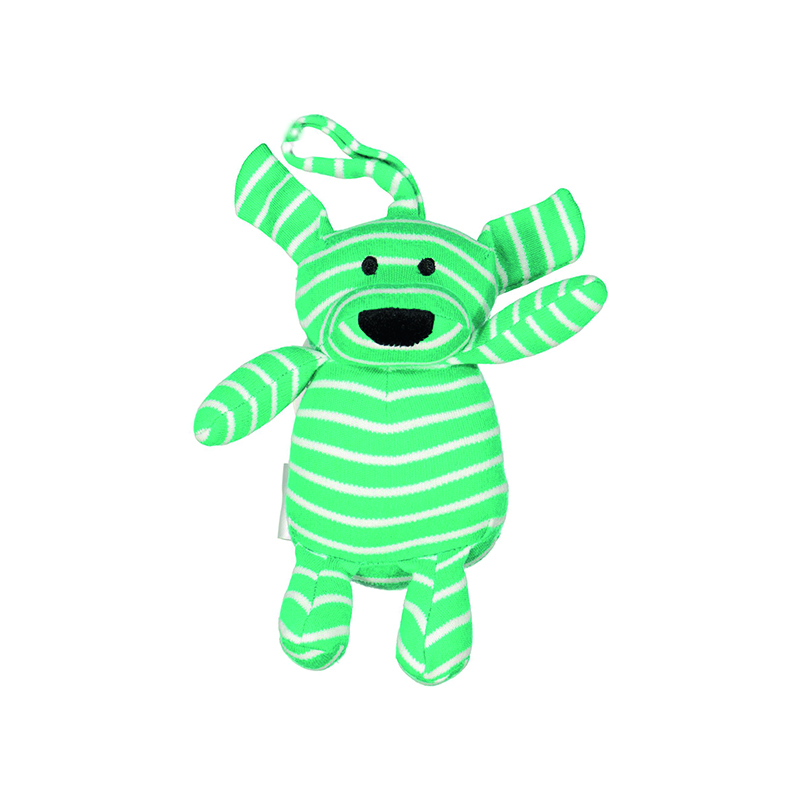 Mini Doddi toy Grönturkos/vit