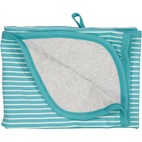 Baby blanket Classic D.Mint/white 43 One Size