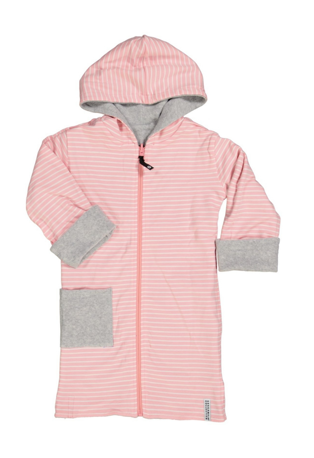 Bathrobe Classic Pink/white  110/116