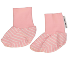 Classic footie Pink/white  One Size