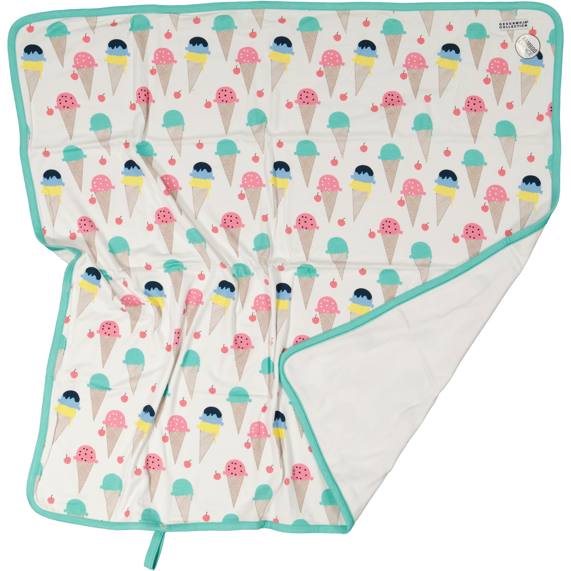 Bamboo baby blanket Ice cream 20 One Size