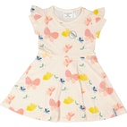 Bamboo Flared dress Butterfly 08