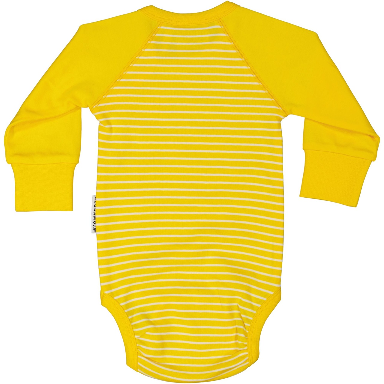 Body L.S Yellow/white  62/68