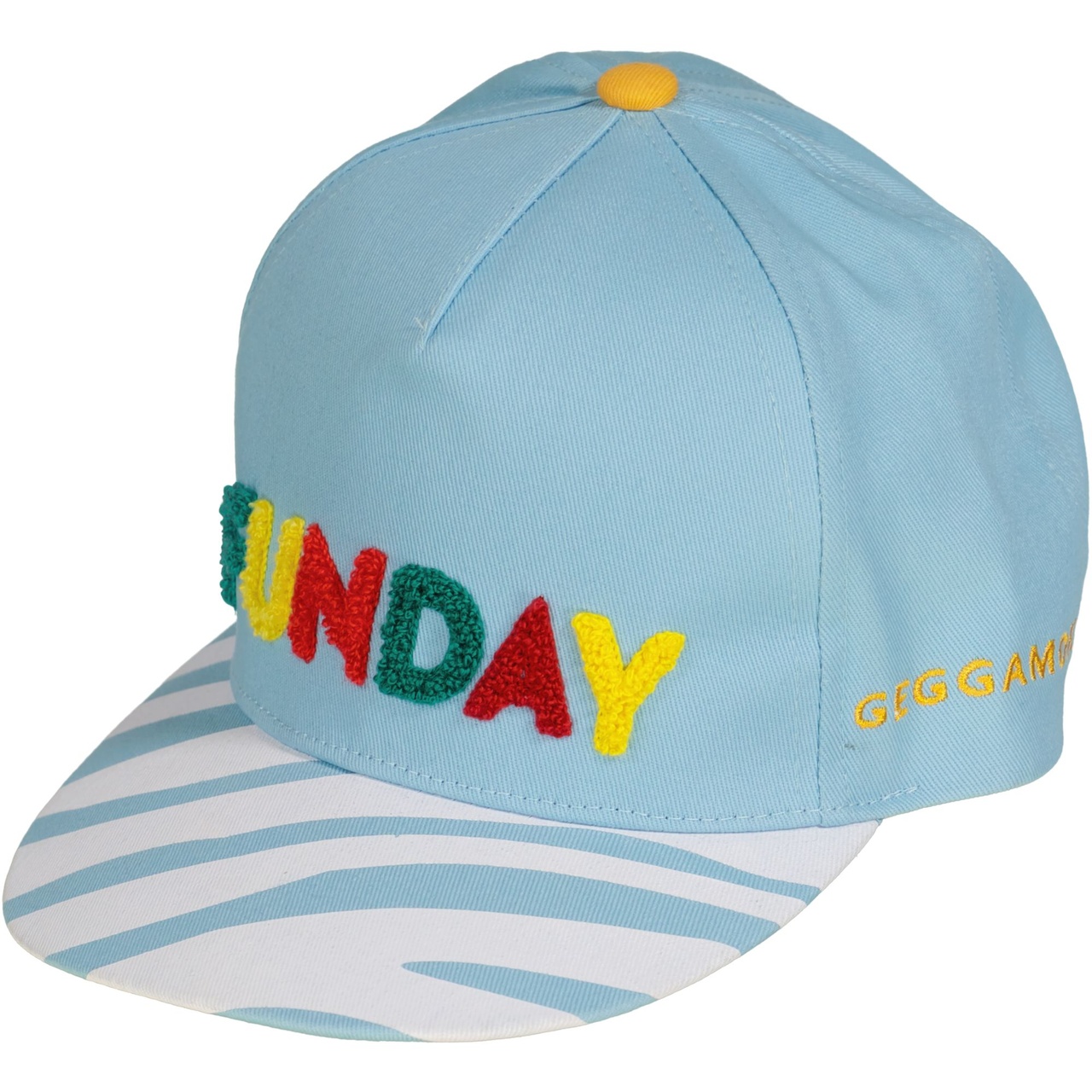 Blue shop light hat