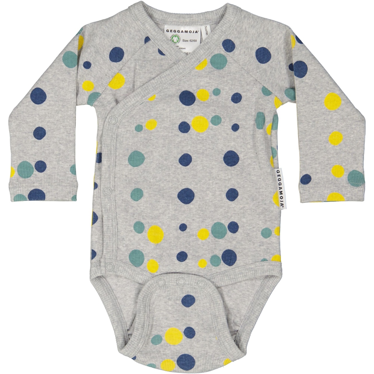 Wrap Body L.S Dots  62/68