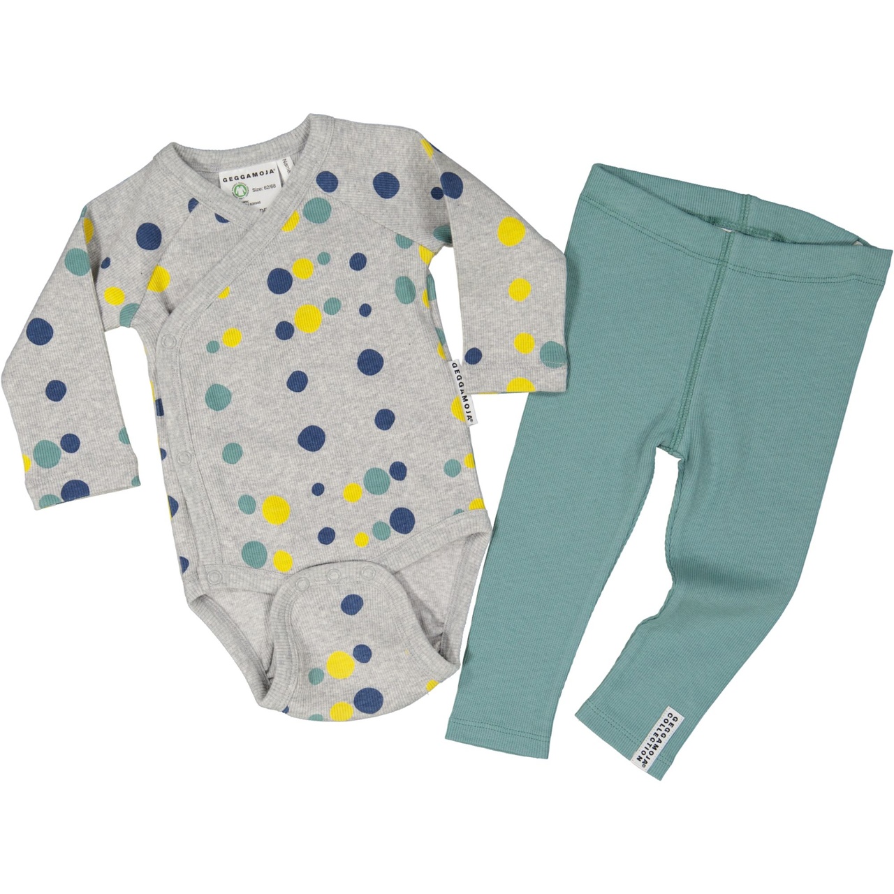 Wrap Body L.S Dots  62/68