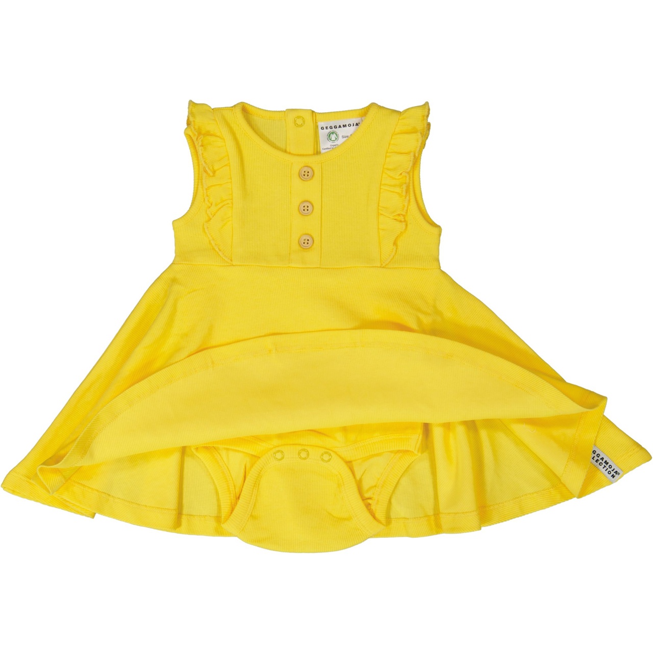 Summer flounce dress Yellow  50/56