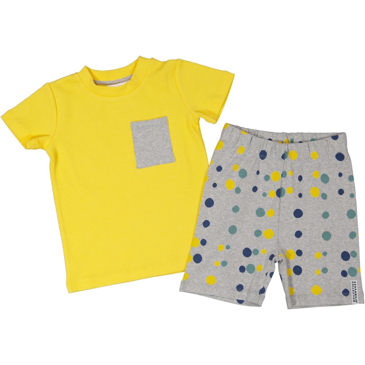 Two pcs summer pyjamas Yellow  122/128