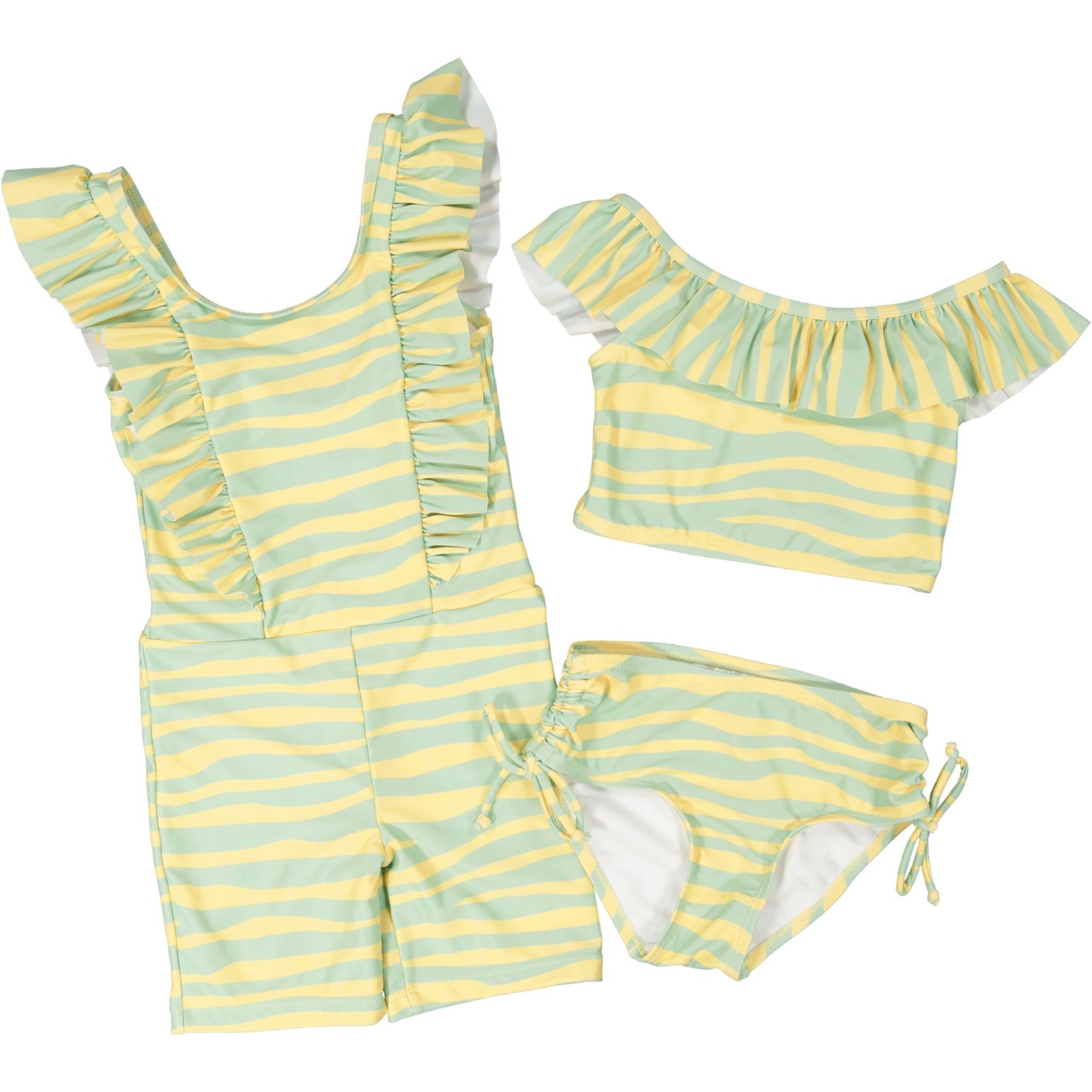 UV- Flounce suit Waves  146/152
