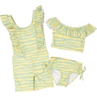UV- Flounce suit Waves  146/152
