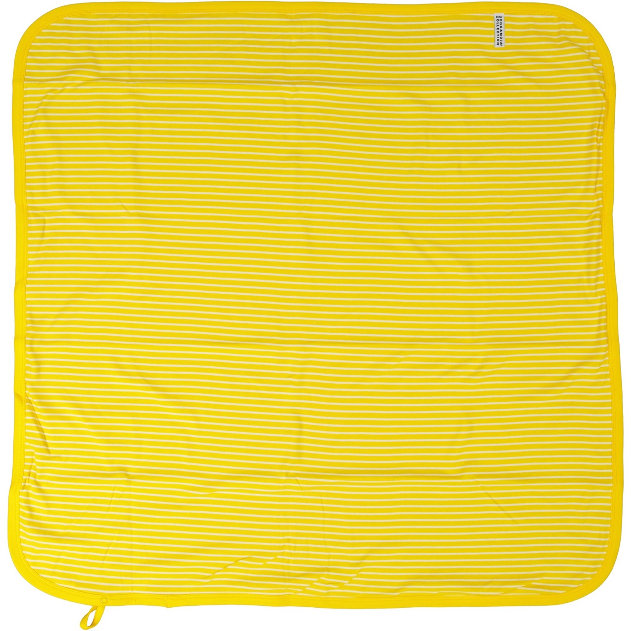 Baby blanket Yellow/white  One Size
