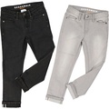 Unisex 5-ficks jeans Grå