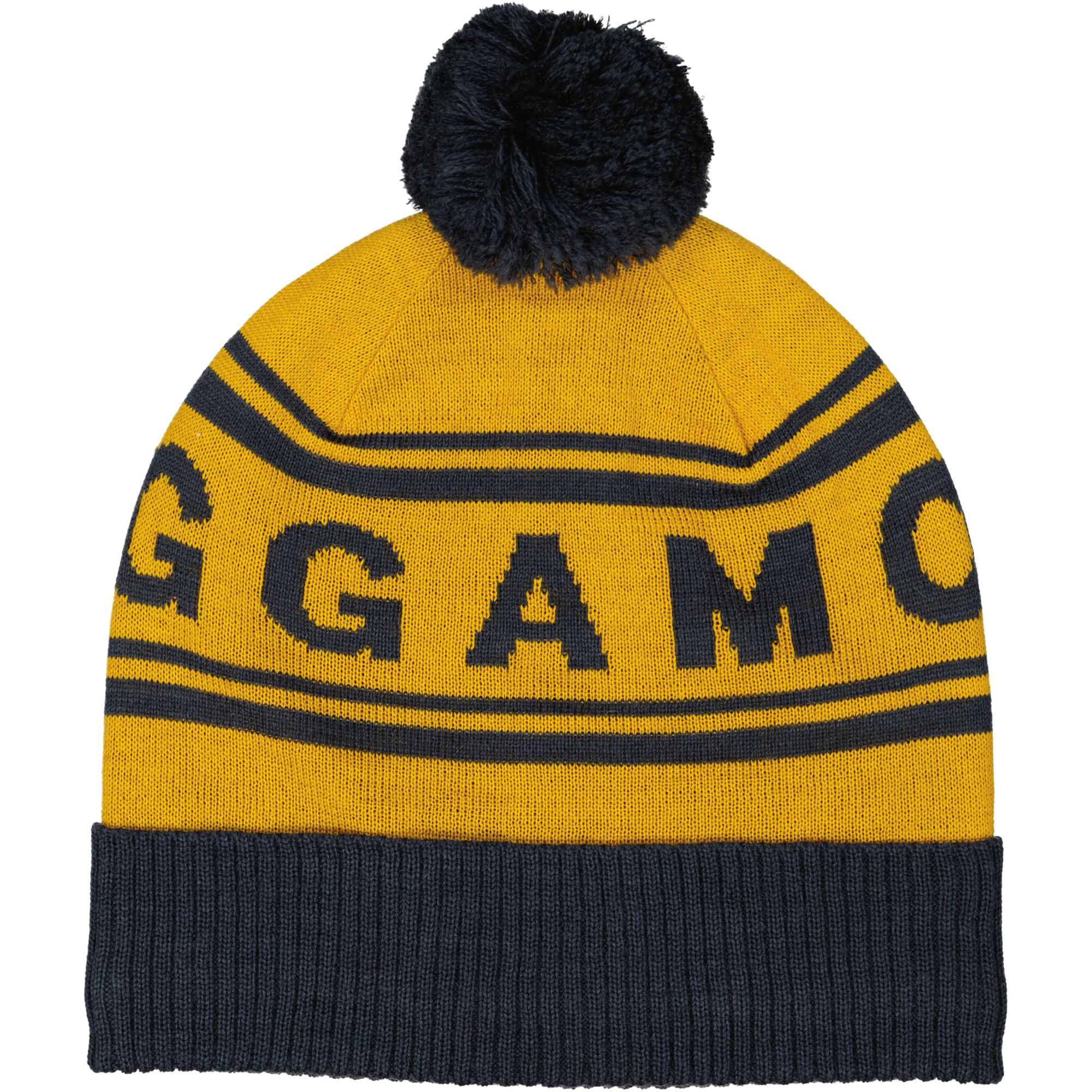 Beanie branded Mustard